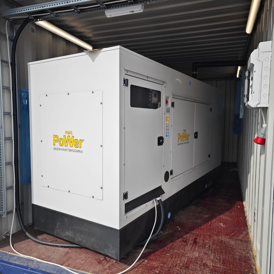 1373511-1 Diesel generator with container - Power PWR-165S / 165kVA