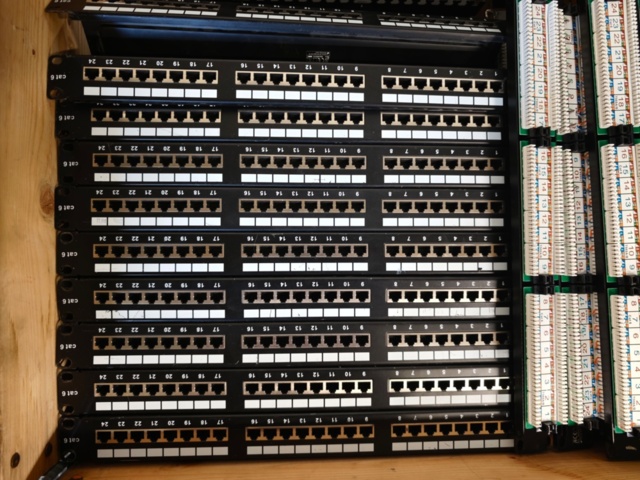 Patch panels 1U 24-port RJ45 CAT6 - Deltaco PAN-108 / PAN-201 - PS ...