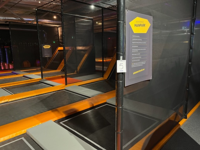 1408056-4 Komplett Trampolinpark / Ninja Course / CardioWall – ca 470 m²