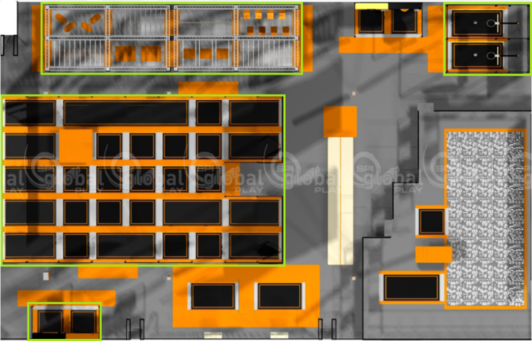 1408056-18 Komplett Trampolinpark / Ninja Course / CardioWall – ca 470 m²