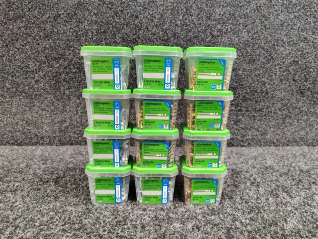 1519016-2 12 pcs. Packages of strip concrete screws, Essve