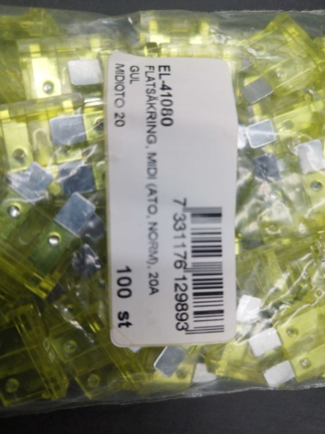 1518586-3 Flatsäkringar - KG Knutsson, Midi ATO Norm 3A/20A/50A