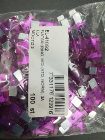 1518586-4 Flatsäkringar - KG Knutsson, Midi ATO Norm 3A/20A/50A