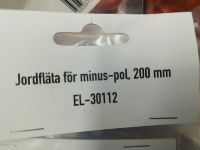 1518598-2 Jordflätor & varningsljus - 150, 200 mm