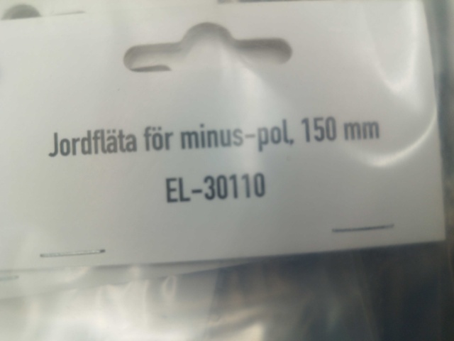 1518598-3 Jordflätor & varningsljus - 150, 200 mm