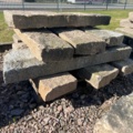 1095155-1 10 st raka Granitkantstenar 130x270x860-1300 mm