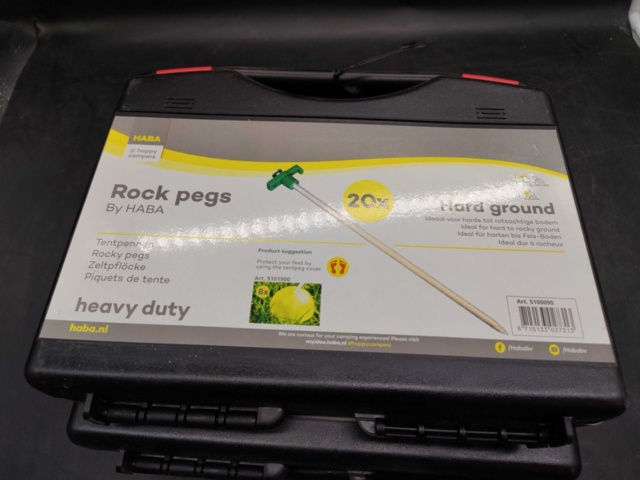 1508538-3 Tältpinnar 20-pack, 4 st - HABA, 250 mm